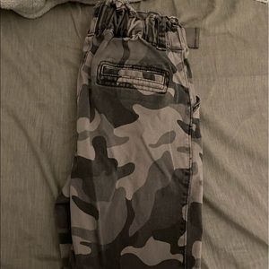 ultra high-rise camo joggers